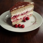 Cranberry-Torte aus Buchweizen