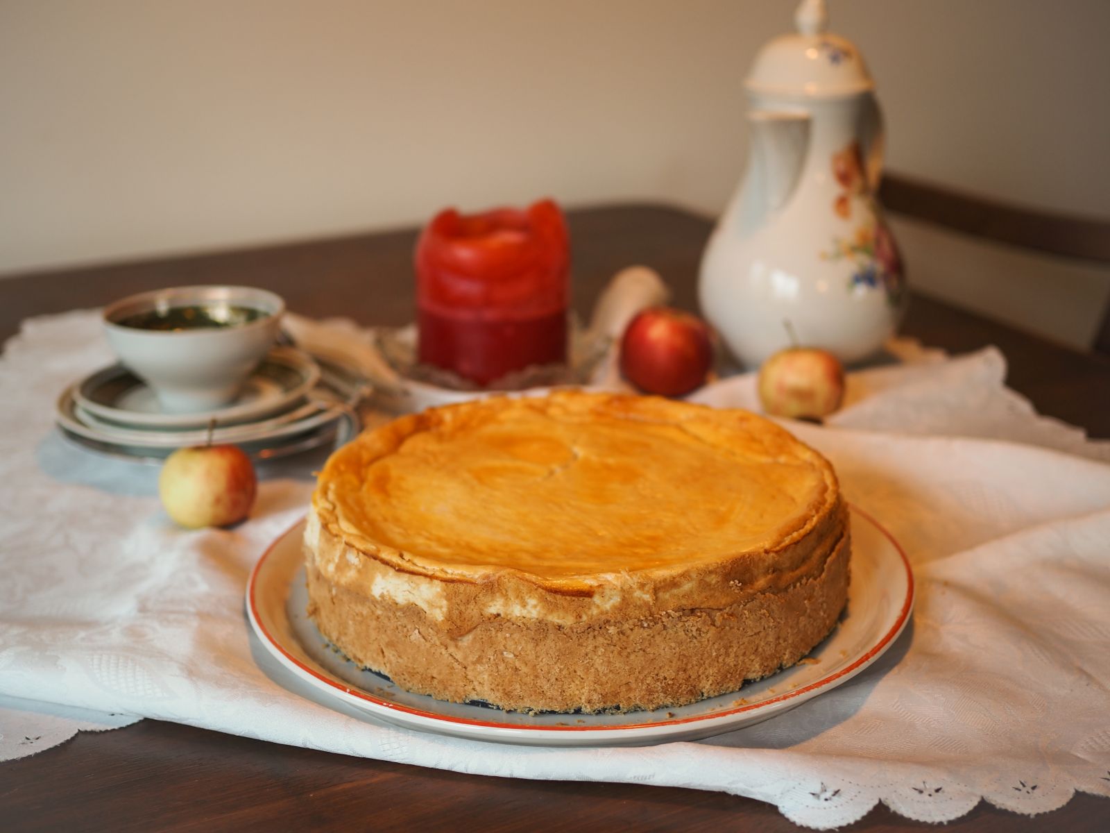 Rezept: Böhmischer Käsekuchen mit aromatischer Füllung